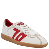 SHELLY in WHITE RED Sneakers