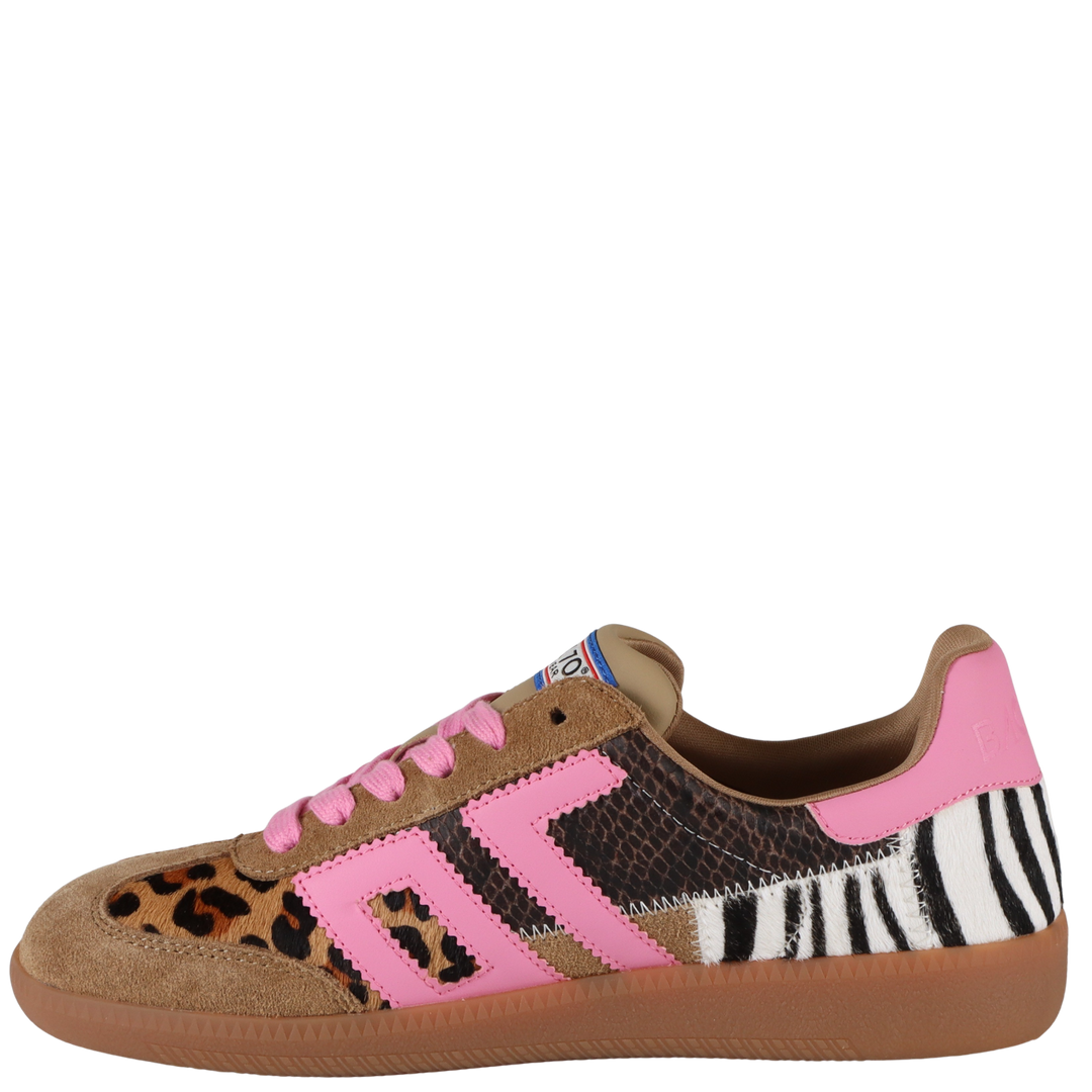 SQUID in LEOPARD ZEBRA FUXIA Sneakers