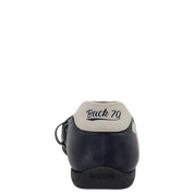 SUKI in NAVY BUTTER, back view