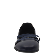 SUKI in NAVY BUTTER, front view