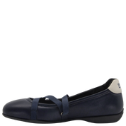 SUKI in NAVY BUTTER, left view