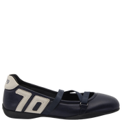 SUKI in NAVY BUTTER, right view