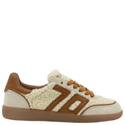 TEDDY FU in MILK ICE CUOIO Sneakers