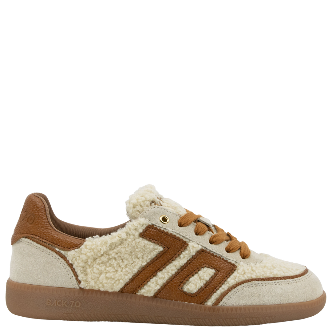 TEDDY FU in MILK ICE CUOIO Sneakers