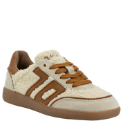 TEDDY FU in MILK ICE CUOIO Sneakers
