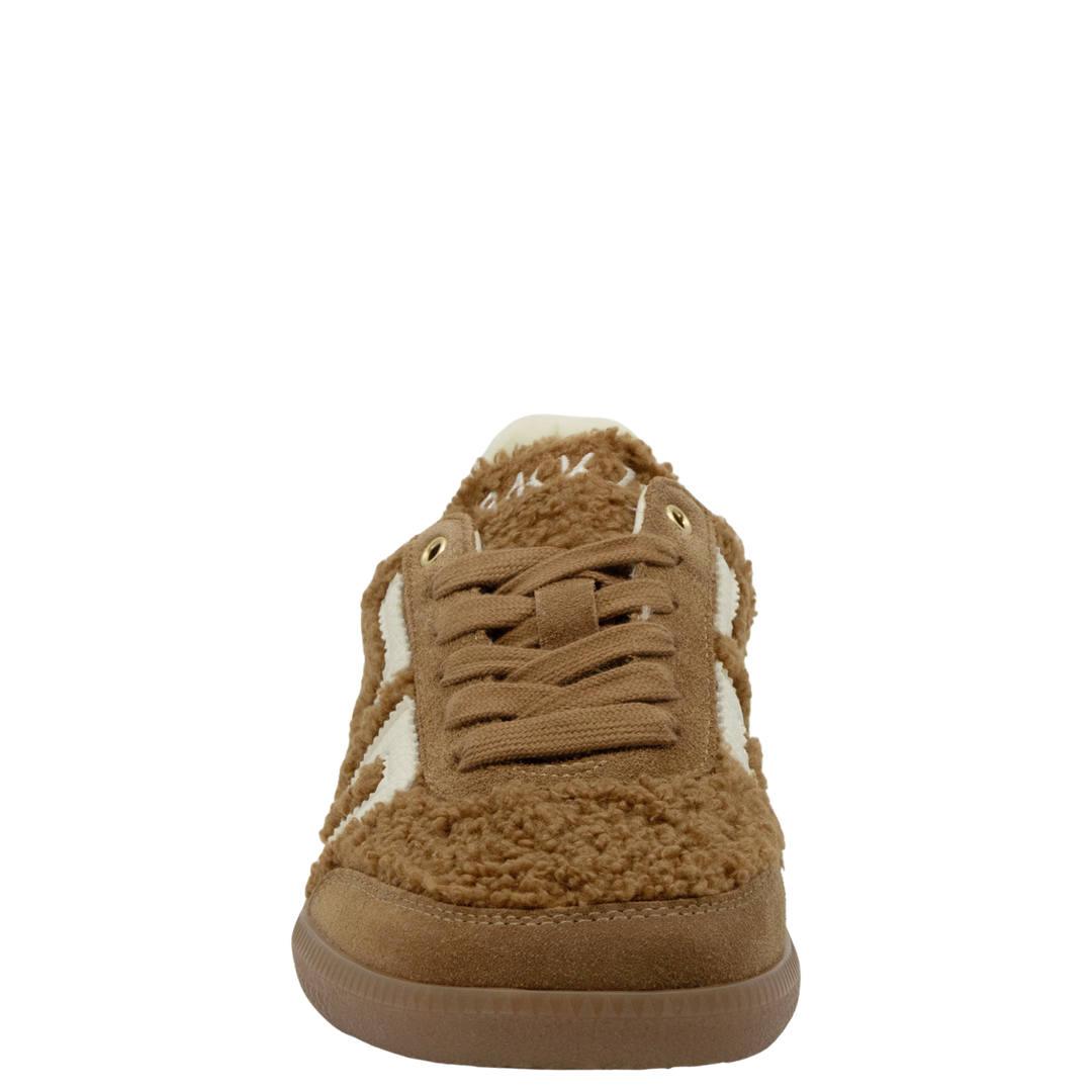 TEDDY in TOBACCO WHITE Sneakers