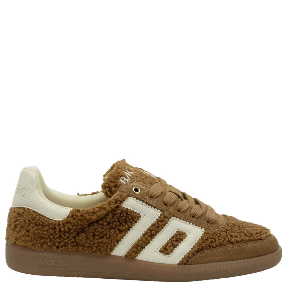 TEDDY in TOBACCO WHITE Sneakers