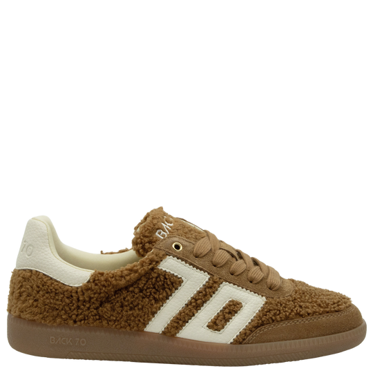 TEDDY in TOBACCO WHITE Sneakers