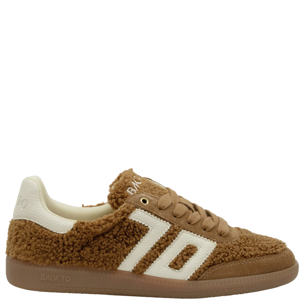 TEDDY in TOBACCO WHITE Sneakers