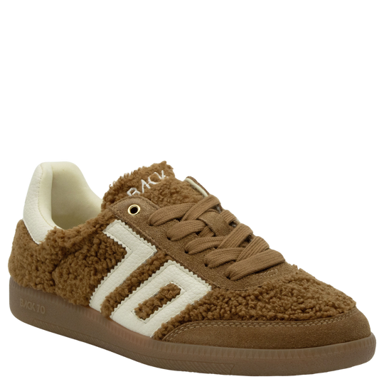 TEDDY in TOBACCO WHITE Sneakers