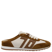 VENICE W26 in BUTTER CUOIO Backless Sneakers