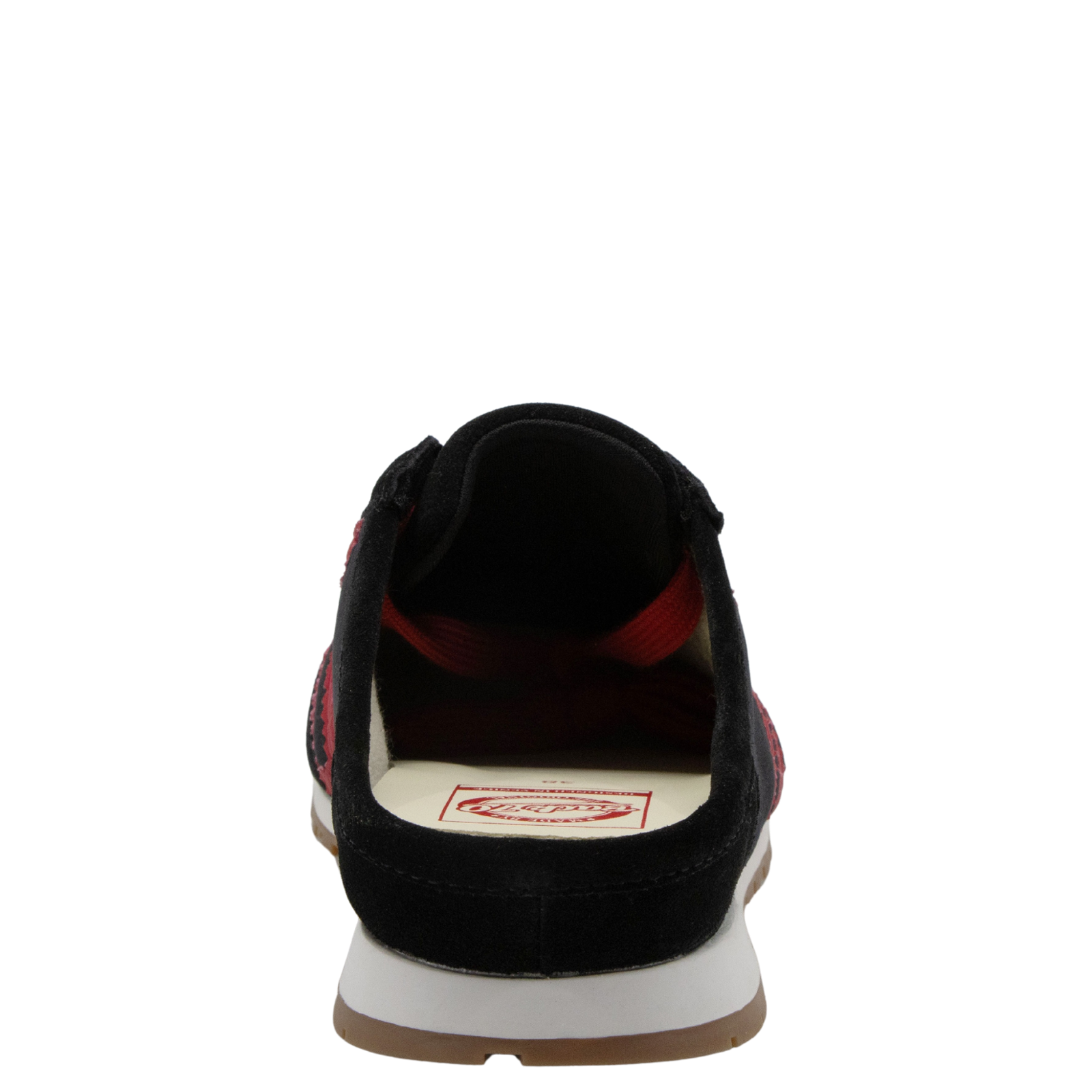 VENICE W26 in VELVET BLACK RED, back view