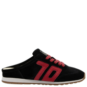 VENICE W26 in VELVET BLACK RED, right view