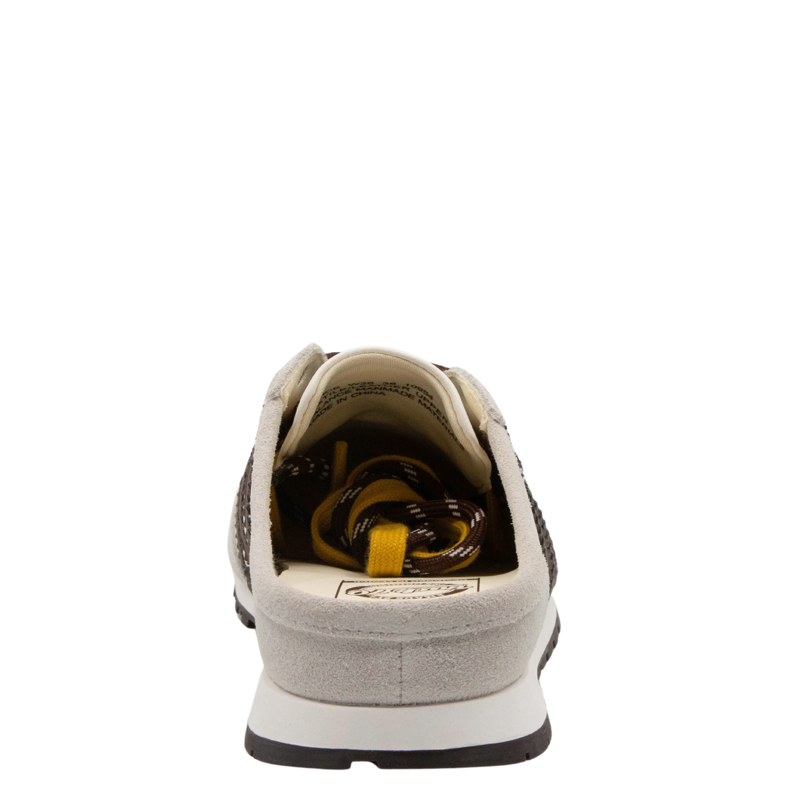 VENICE W26 in WHITE COFFEE Backless Sneakers