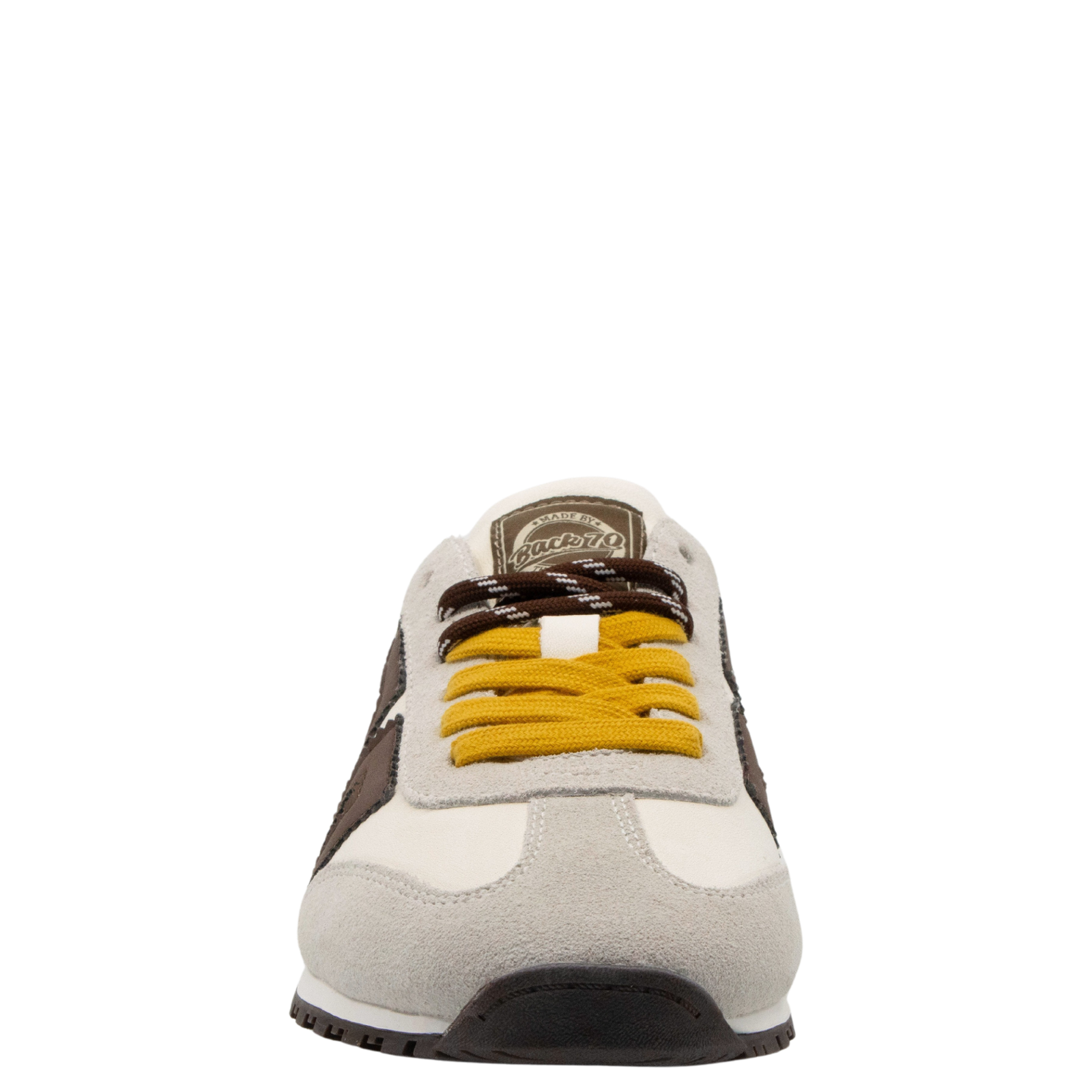 VENICE W26 in WHITE COFFEE Backless Sneakers