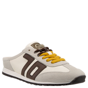 VENICE W26 in WHITE COFFEE Backless Sneakers