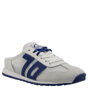 VENICE in WHITE BLUE Backless Sneakers