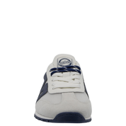 VENICE in WHITE NAVY Backless Sneakers