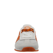 VENICE in WHITE ORANGE Backless Sneakers