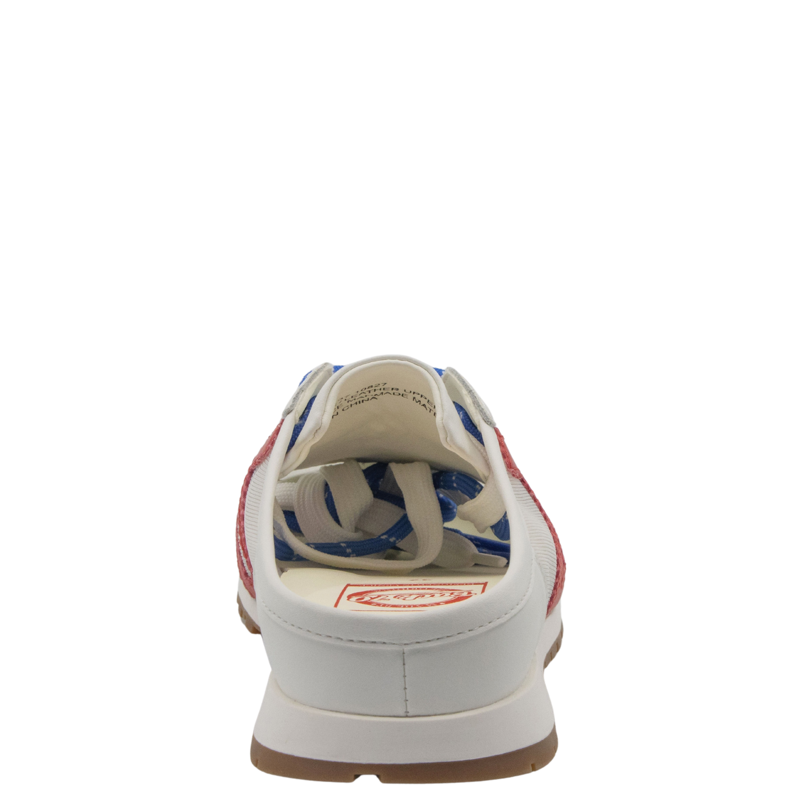 VENICE in WHITE RED, back view