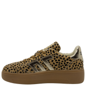 XXL in LEOPARD GOLD, left view